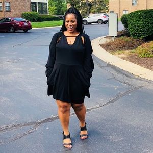 Not your average Black Romper